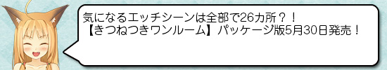 きつねつきワンルーム